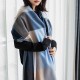 2025 new women's scarves, thickened, warm, imitation cashmere plaid scarves, winter shawls, stylish scarves. 2025 new women's scarves, thickened, warm, imitation cashmere plaid scarves, winter shawls, stylish scarves.