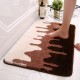 Bedroom carpets, long, soft, minimalist bedside rugs for children, with anti-fall features for bedrooms and bedsides.