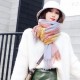 2025 new women's scarves, thickened, warm, imitation cashmere plaid scarves, winter shawls, stylish scarves. 2025 new women's scarves, thickened, warm, imitation cashmere plaid scarves, winter shawls, stylish scarves.