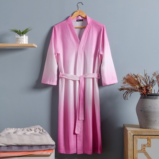 Hot-selling high-end hotel couple's bathrobes for autumn and winter, thickened and long women's baby fleece robes.