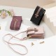 Prettyzys' new, simple, versatile, single-shoulder, small square bag, crossbody, and handbag. Prettyzys' new, simple, versatile, single-shoulder, small square bag, crossbody, and handbag.