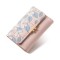 Pretty's Korean-style Instagram coin purse, trendy and fresh, short women's wallet, tri-fold, Korean-style, cute student wallet
