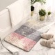 Bathroom absorbent floor mats, small fragrance-style bathroom floor mats, non-slip bathroom doormats, sink rugs.