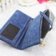 Factory Wholesale Women's Long Wallet with Japanese and Korean Style Drawstring Frosted Wallet Factory Wholesale Women's Long Wallet with Japanese and Korean Style Drawstring Frosted Wallet