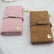 Popular Japanese-Korean Style Women's Long Wallet, Contrast Color Frosted Drawstring Wholesale Multi-Card Wallets