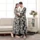 Autumn and Winter 2021 Waisted Baby Fleece Couples' Nightgowns for Men and Women, Thickened Plus-Size Bathrobes and Pajamas, Extra-Long White Robes
