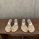 Wedge-heel pigeon egg rhinestone slip-on sandals, fairy shoes, 2025 new summer French outdoor sandals Wedge-heel pigeon egg rhinestone slip-on sandals, fairy shoes, 2025 new summer French outdoor sandals