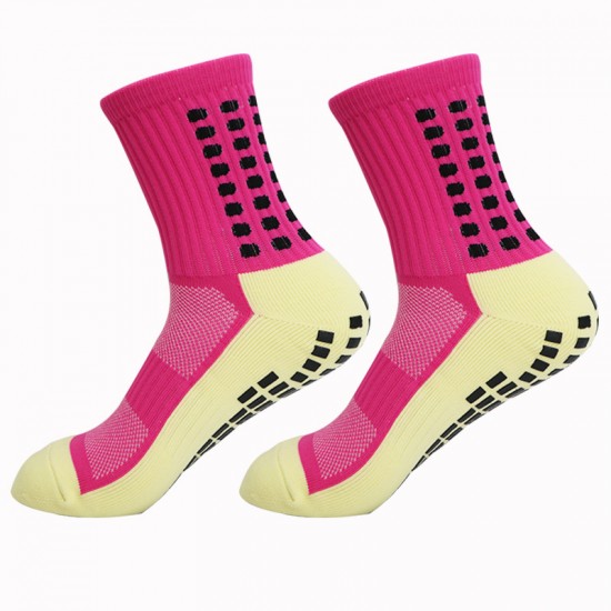 Cross-border wholesale thickened towel-soled, deodorizing, adhesive-coated, non-slip outdoor soccer socks, yoga and Pilates sports socks. Cross-border wholesale thickened towel-soled, deodorizing, adhesive-coated, non-slip outdoor soccer socks, yoga and Pilates sports socks.
