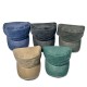 Cross-border washed cotton retro large-head circumference flat-top hat for men, outdoor hat with enlarged and darkened soft top and sun visor Cross-border washed cotton retro large-head circumference flat-top hat for men, outdoor hat with enlarged and darkened soft top and sun visor