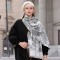 Women's scarf, a 2025 winter hit, a new imitation cashmere student warm scarf, a fashionable and versatile outerwear wholesale shawl