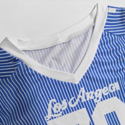 V-Neck Sportswear Short-Sleeved T-Shirt for Women, 2025 Spring/Summer New American-Style Lettering Loose-Fit, Slimming Printed Top for Women