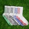 Adult and children's pure white football socks, towel soles, men's and women's basketball mid-calf socks, long socks