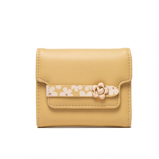 Pretty's 2023 women's wallet, Japanese and Korean-style large-capacity, fashionable and simple floral short wallet, student wallet Pretty's 2023 women's wallet, Japanese and Korean-style large-capacity, fashionable and simple floral short wallet, student wallet