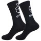 European and American Instagram-style Korean-style mid-calf socks. Hip-hop hook couple socks, black and white, with a kiwi fruit brand.