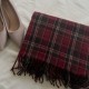 New Year red plaid scarves for women, Korean-style shawls, thickened, warm winter, imitation cashmere plaid scarves, wholesale New Year red plaid scarves for women, Korean-style shawls, thickened, warm winter, imitation cashmere plaid scarves, wholesale