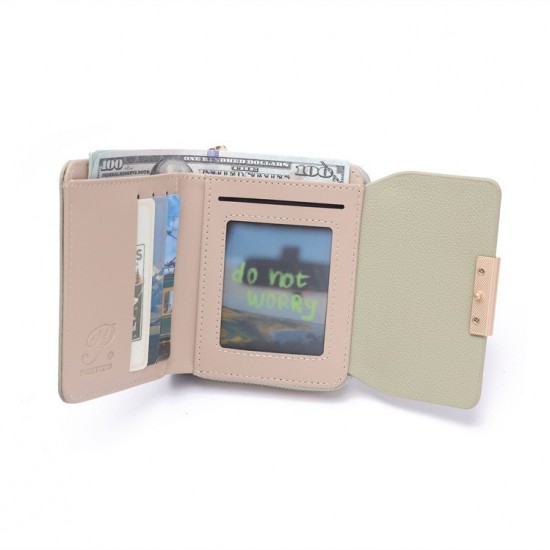 2025 New Women's Wallet, Japanese and Korean Fresh PU Tri-Fold Zipper, Multi-Function Large-Capacity Wallet, Wholesale 2025 New Women's Wallet, Japanese and Korean Fresh PU Tri-Fold Zipper, Multi-Function Large-Capacity Wallet, Wholesale