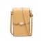 Prettyzys new touchscreen women's phone bag, Japanese and Korean style, simple solid color crossbody bag, large capacity shoulder wallet