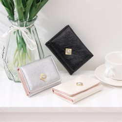 Lianbu New Short Wallet for Women, Small and Fresh Folding Multifunctional Small Wallet for Students, Wholesale