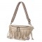 Bags, summer crossbody bag, European and American retro tassel pleated chest bag, macaron color women's small bag wholesale