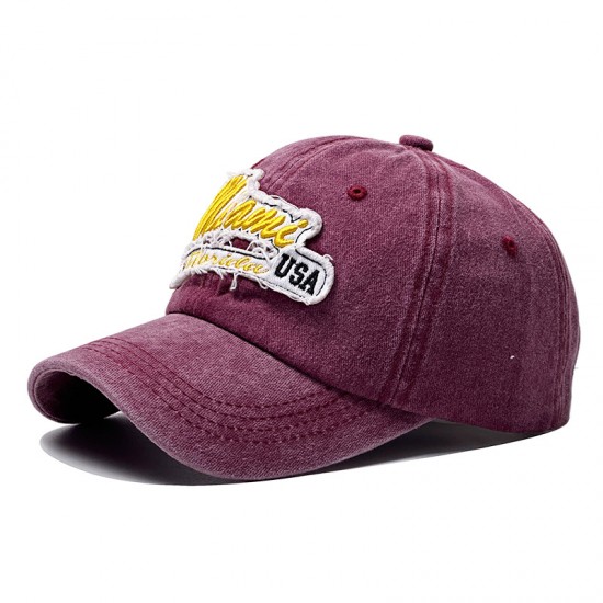 New Cross-border Washed and Distressed Ripped Baseball Cap, Men's Fashionable Retro Wide-brim, Face-enhancing Small Sun Visor Cap New Cross-border Washed and Distressed Ripped Baseball Cap, Men's Fashionable Retro Wide-brim, Face-enhancing Small Sun Visor Cap