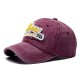 New Cross-border Washed and Distressed Ripped Baseball Cap, Men's Fashionable Retro Wide-brim, Face-enhancing Small Sun Visor Cap New Cross-border Washed and Distressed Ripped Baseball Cap, Men's Fashionable Retro Wide-brim, Face-enhancing Small Sun Visor Cap