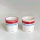 Cute striped blue gaming KT coffee cup, homemade simple cartoon hand-painted ceramic flip-top mug Cute striped blue gaming KT coffee cup, homemade simple cartoon hand-painted ceramic flip-top mug