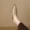 Vintage wedge-heel flip-flops, fashionable, elegant, open-toe, high-end sandals for summer outdoor wear.