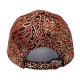 Amazon's new leopard print baseball caps with gold foil for men and women, spring and autumn outdoor sun protection hats for couples.