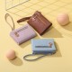 Pretty 2023 New Women's Short Wallet, Zippered Folding Multifunctional Large-Capacity Wallet, Clutch, Wholesale Pretty 2023 New Women's Short Wallet, Zippered Folding Multifunctional Large-Capacity Wallet, Clutch, Wholesale