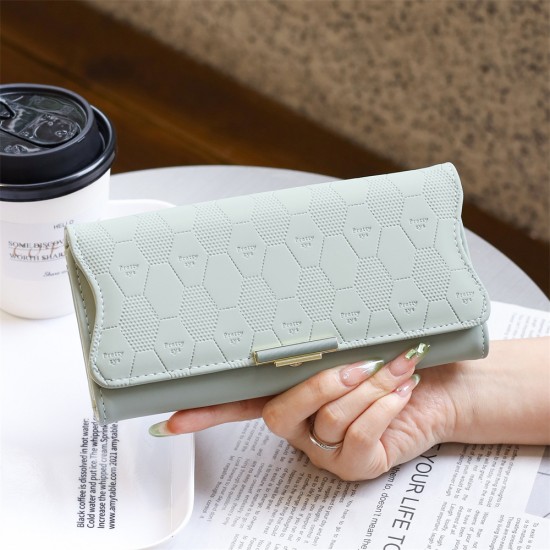 Lianbu new leather goods wallet, long, PU, printed, tri-fold, multi-card slot, multi-functional, large-capacity clutch. Lianbu new leather goods wallet, long, PU, printed, tri-fold, multi-card slot, multi-functional, large-capacity clutch.