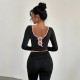 Cross-border women's summer niche design, backless bow embroidered solid color, loose and versatile camisole top.