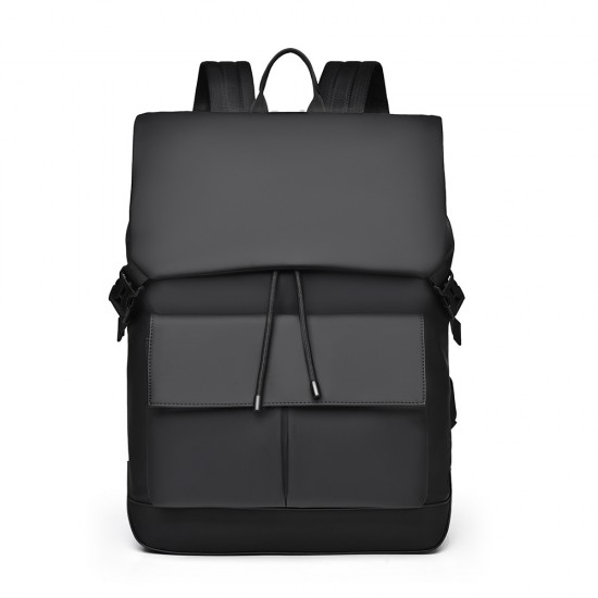 2025 new laser men's business backpack, high-end college student laptop backpack, large-capacity travel backpack