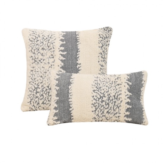 Cross-border Nordic INS vintage tulip bouquet ruffled hem pillow for sofa and bed decor