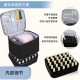 Feihong cross-border vertical striped storage bag, high-quality corduroy cosmetic bag, large-capacity portable toiletries bag.