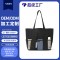 Bohemian ethnic canvas bag, European and American cross-border commuter shoulder bag, niche design, large-capacity women's bag.