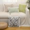 INS Cross-Border Embroidered Cherry Plush Flower Craft Pillowcase, Pink Home Sofa, Bedroom, Living Room Decor