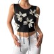 European and American cross-border printed sleeveless skirt, 2025 summer new casual, fashionable, busty, strappy dress