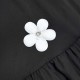 New Autumn and Winter 2025 Elegant Slim Fit Miniskirt: Fashionable Elegant Bell Sleeve, Floral Half-High Neck Spliced ​​Dress for Women