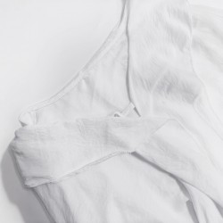 2025 summer new style lace-up shirt and shorts two-piece suit for women, French-style loose-fitting flared sleeve casual top and shorts set 2025 summer new style lace-up shirt and shorts two-piece suit for women, French-style loose-fitting flared sleeve casual top and shorts set