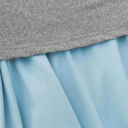 Square-neck lace-trimmed bow long-sleeved T-shirt for women. Contrast-color stitching bow-knot long-sleeved, waist-hugging, slimming cropped top