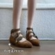2025 Spring/Summer New Women's Large-Shaped Boots, Slimming, Block-Heeled, Pointed-Toe, Belt-Buckle, Pleated Boots 2025 Spring/Summer New Women's Large-Shaped Boots, Slimming, Block-Heeled, Pointed-Toe, Belt-Buckle, Pleated Boots
