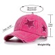 Men's flat-top military caps, spring and summer washed distressed men's hats, Korean-style casual baseball caps, trendy summer sun hats Men's flat-top military caps, spring and summer washed distressed men's hats, Korean-style casual baseball caps, trendy summer sun hats