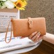 Lianbu new women's wallet, Korean-style, fashionable, versatile, European and American style, soft PU zippered multifunctional large-capacity wallet Lianbu new women's wallet, Korean-style, fashionable, versatile, European and American style, soft PU zippered multifunctional large-capacity wallet