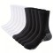 Thickened towel-soled sports socks for men and women for autumn and winter, mid-calf, non-slip, sweat-wicking, breathable, and odor-resistant.