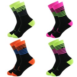 Casual sports jacquard socks for all seasons, mid-calf socks for young men and women, fashionable long socks