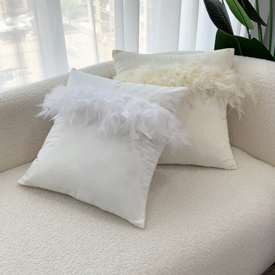 Ins solid color Nordic PU leather pillow covers, Amazon sofa, car, living room, and office soft furnishing lumbar support Ins solid color Nordic PU leather pillow covers, Amazon sofa, car, living room, and office soft furnishing lumbar support