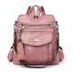 2025 spring cross-border trend PU women's bags, casual and multifunctional backpack wholesale