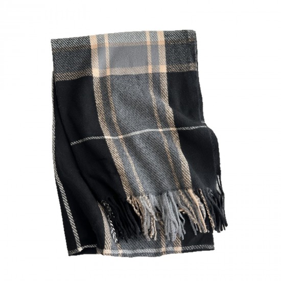 Korean classic plaid faux cashmere scarves for women, fashionable and versatile thin warm neckbands for outerwear. Korean classic plaid faux cashmere scarves for women, fashionable and versatile thin warm neckbands for outerwear.