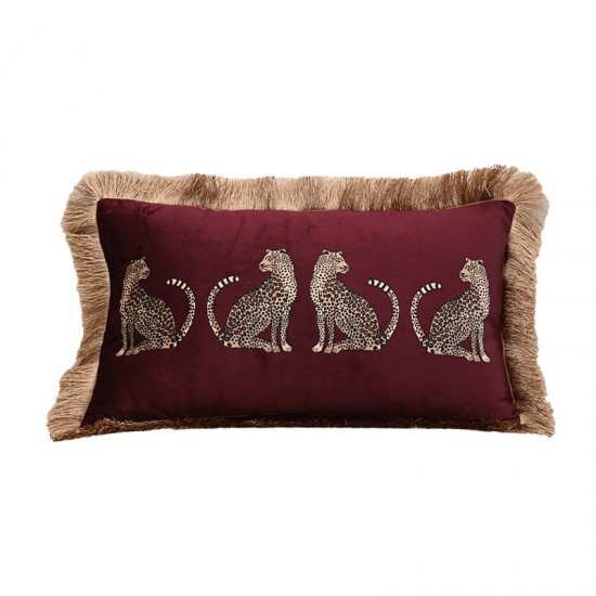 Nordic light luxury animal print leopard gold Colorful tassel lace living room decorative pillowcases, sofa cushions; medieval-style butterfly embroidered sofa pillowcases, model room decorative pillows, light luxury round living room cushions; Amazon cro Nordic light luxury animal print leopard gold Colorful tassel lace living room decorative pillowcases, sofa cushions; medieval-style butterfly embroidered sofa pillowcases, model room decorative pillows, light luxury round living room cushions; Amazon cro