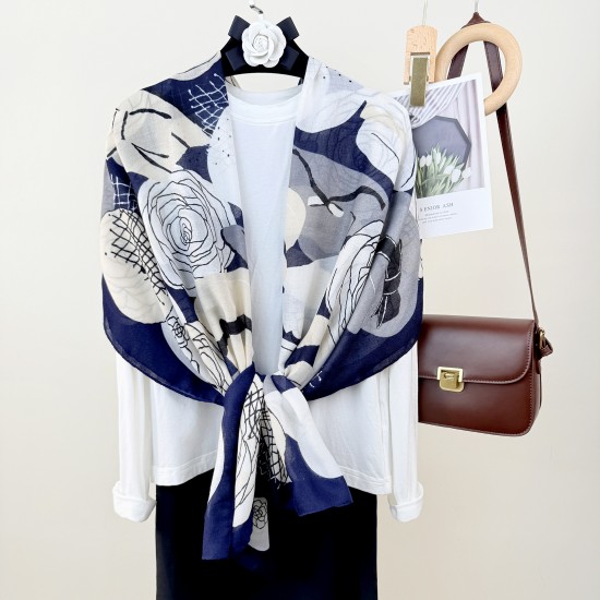 Classic, stylish, and trendy long scarves, elegant cotton and linen scarves, floral print outerwear shawls. Classic, stylish, and trendy long scarves, elegant cotton and linen scarves, floral print outerwear shawls.